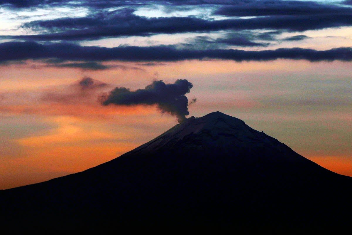 MÉXICO-VOLCÁN (AP)