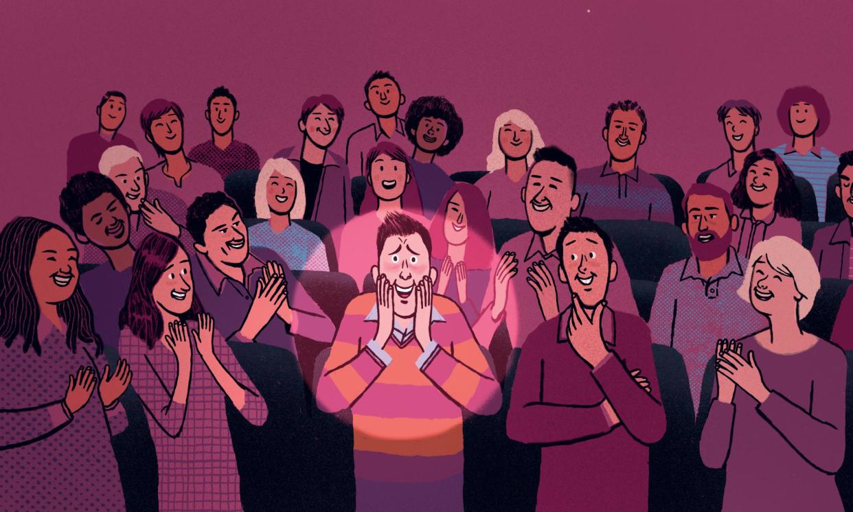 <span>Just the ticket … audience interactions are propelling comedians to stardom.</span><span>Illustration: Martin Tognola/The Guardian</span>