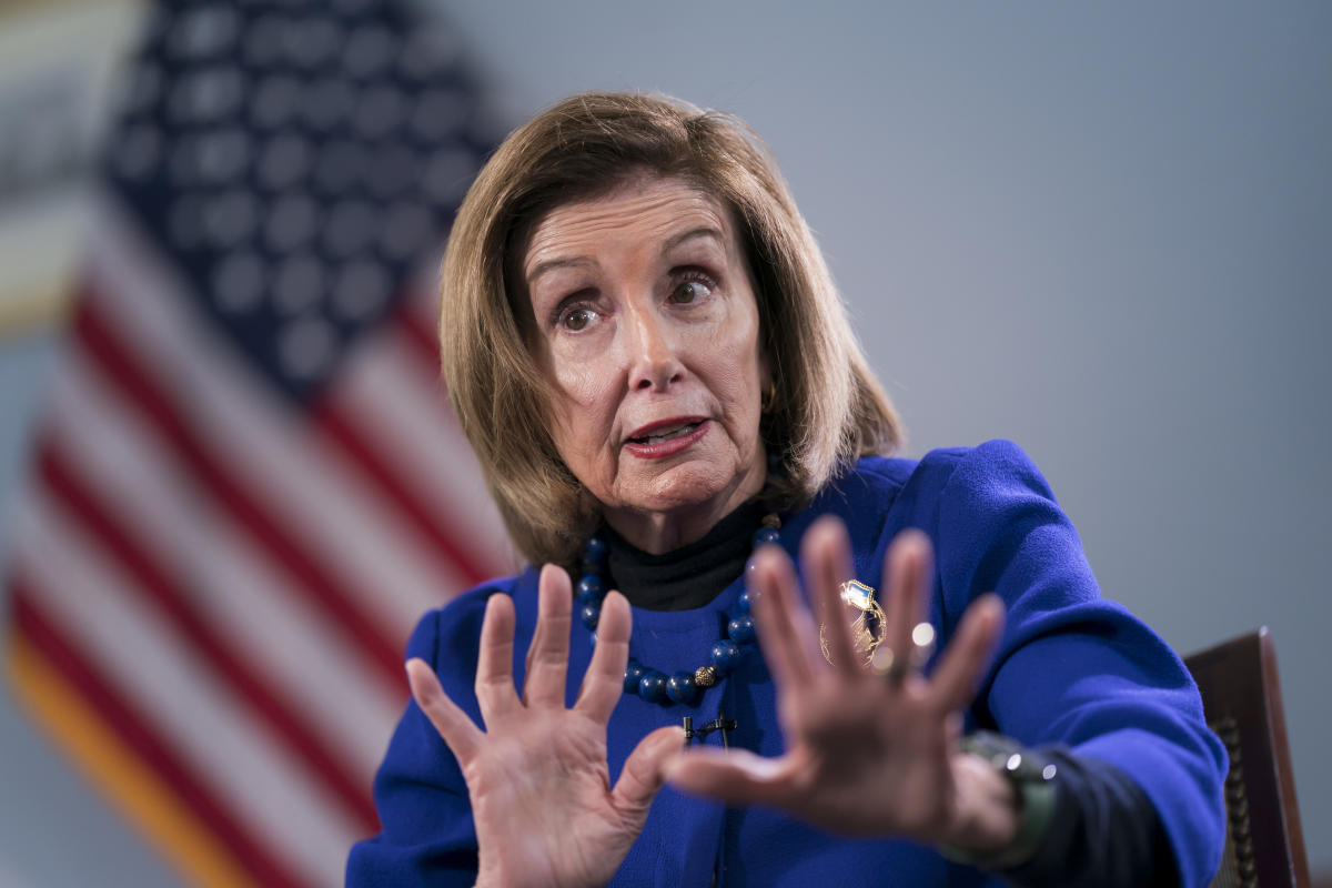 AP Interview: Pelosi says Ukraine, democracy ‘must win’