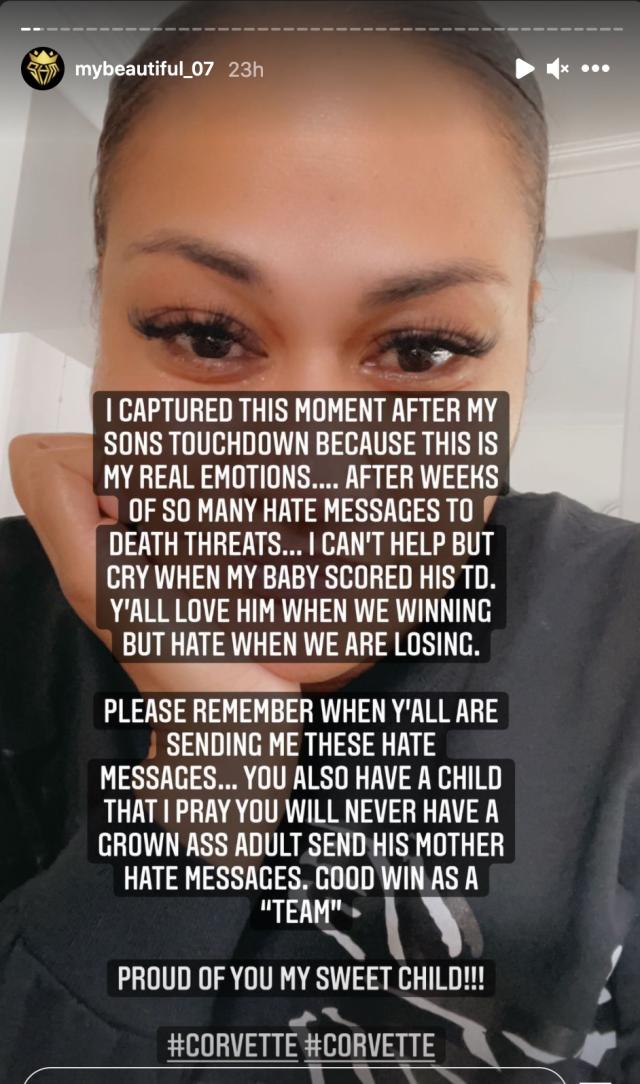 JuJu Smith-Schuster's mom says she got death threats amid losing streak,  TikTok videos