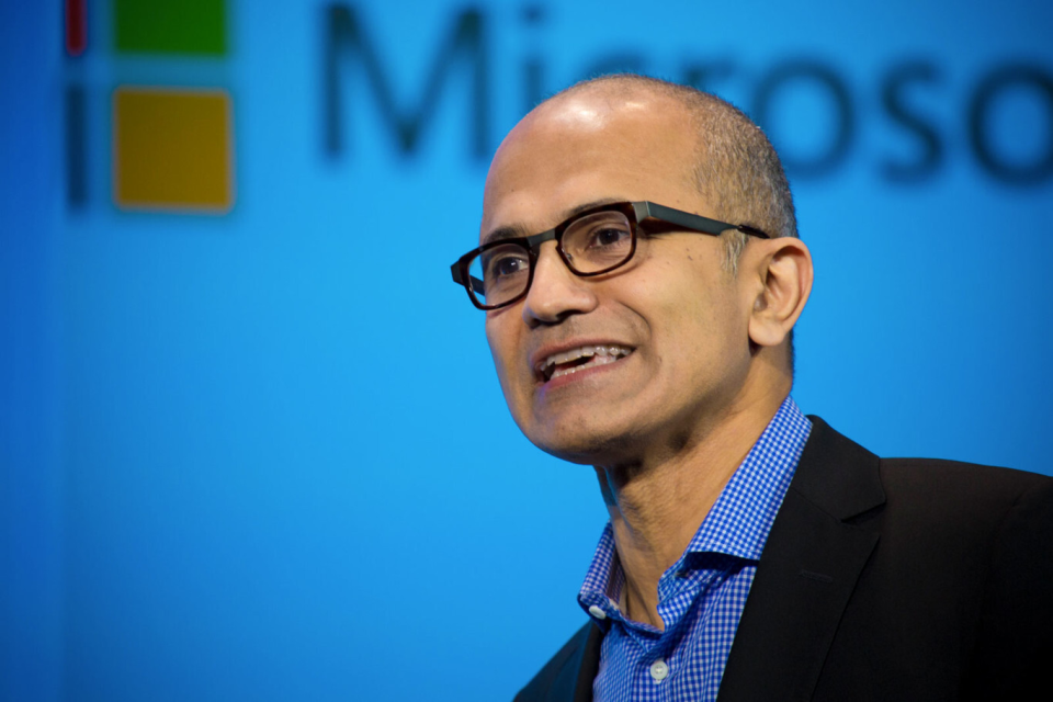 Satya Nadella, Microsoft