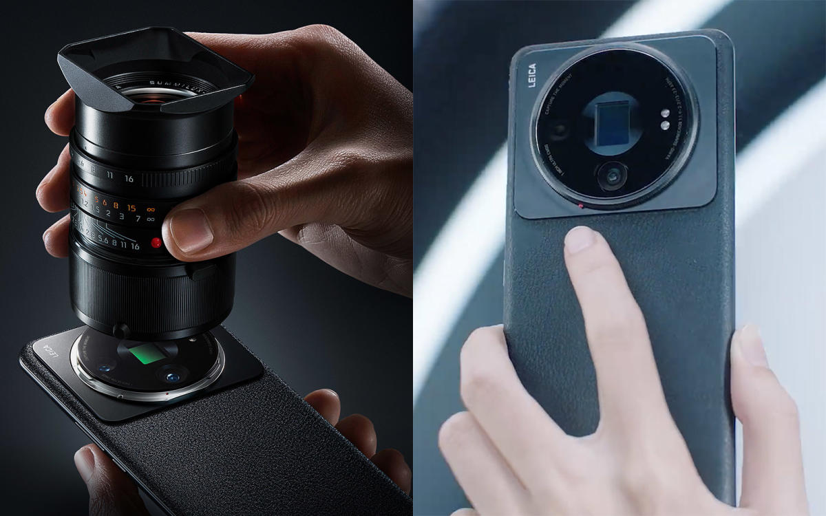 Xiaomi's latest concept phone has an interchangeable Leica M lens