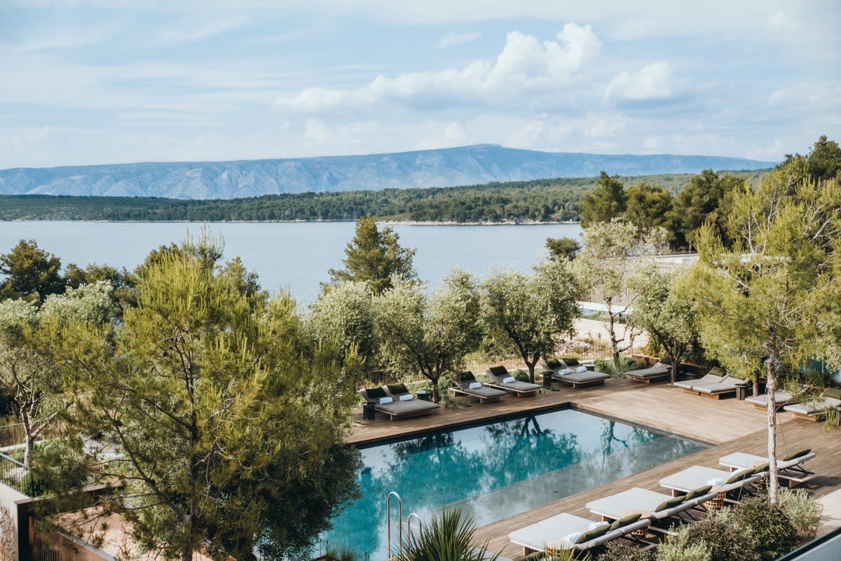 Maslina resort is set on a secluded bay on the island of Hvar (Maslina)