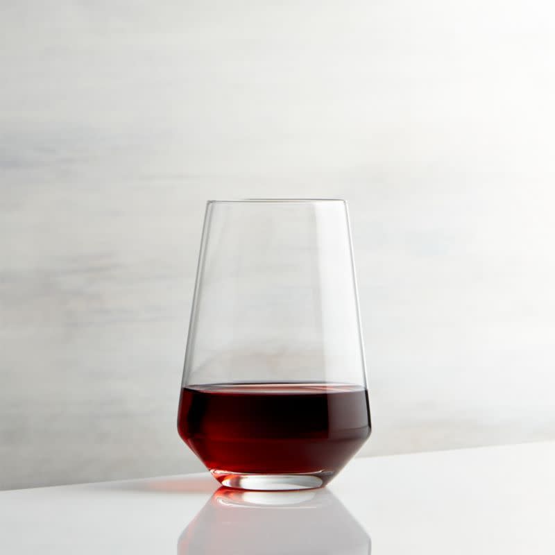 8) Crate and Barrel Tour Stemless Wine Glasses (Individual)