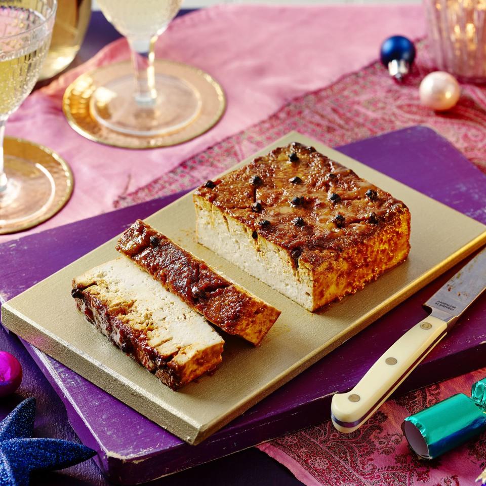 best vegetarian christmas recipes whole baked tofu ‘ham’