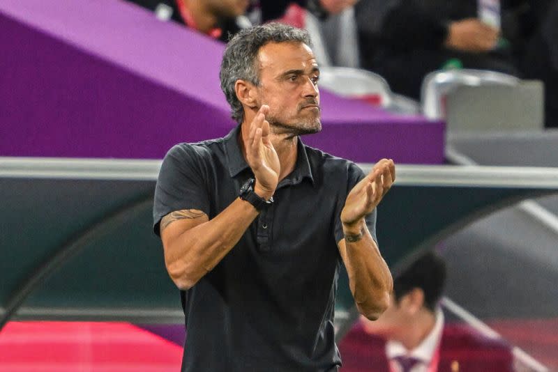 ▲Luis Enrique。（圖／美聯社／達志影像）