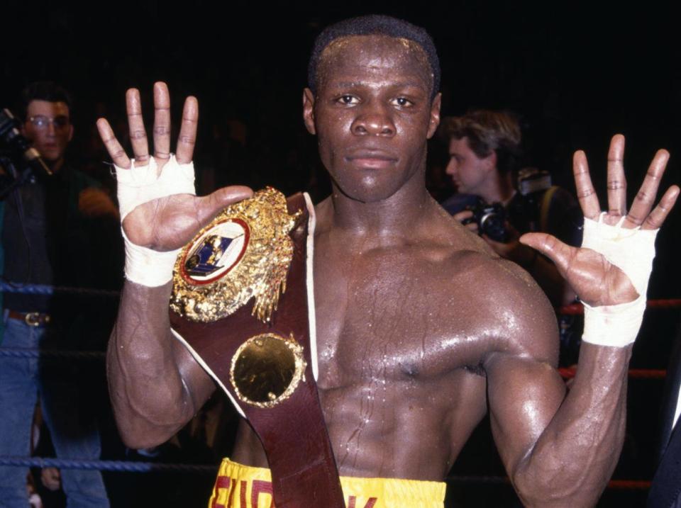 Eubank quickly acquired a reputation as a showman (Getty)
