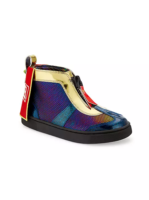 Christian Louboutin x Marvel Little Kid Super Loubi Sneakers