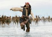 Pirates of the Caribbean: Dead Man's Chest (2006) Captain Jack Sparrow is as famous as Depp is for playing him. The ‘Pirates’ films would have been near total garbage if it wasn’t for Depp’s mad-capped performance as the now-iconic pirate.