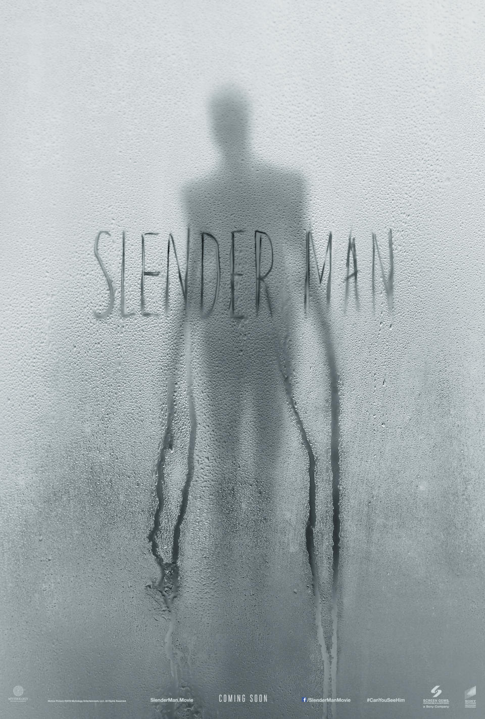 Slender Man poster depicts the frightening creature with tentacles (Sony)