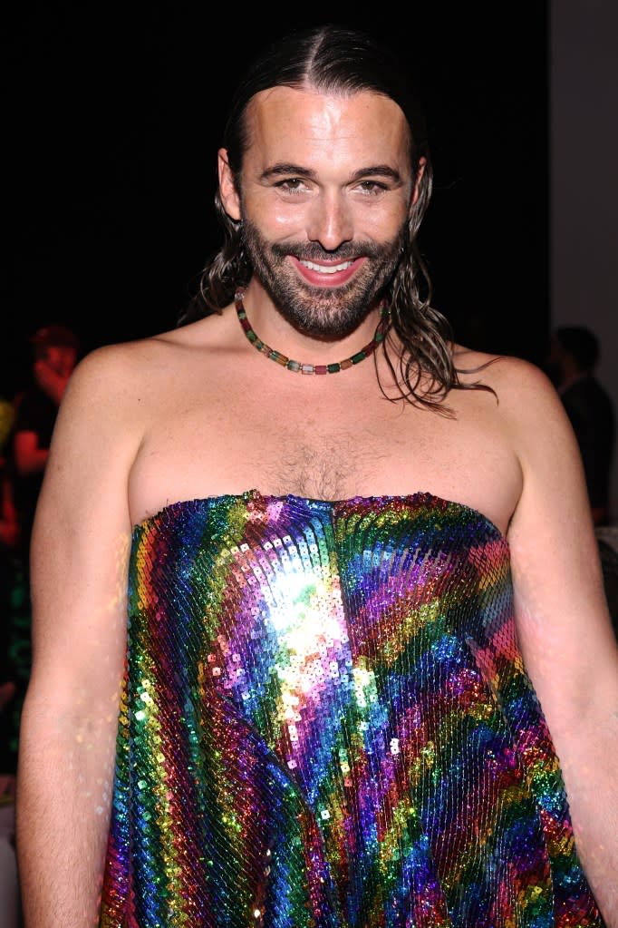 Jonathan Van Ness attends The Blonds fashion show during New York Fashion Week. Getty Images for NYFW: The Shows