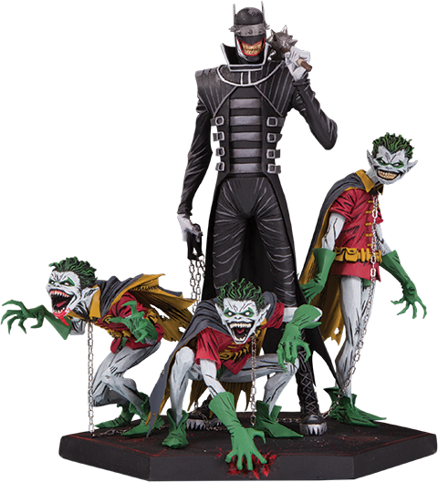 The Batman Who Laughs and Robin Minions Deluxe (Photo: Sideshow Collectibles)