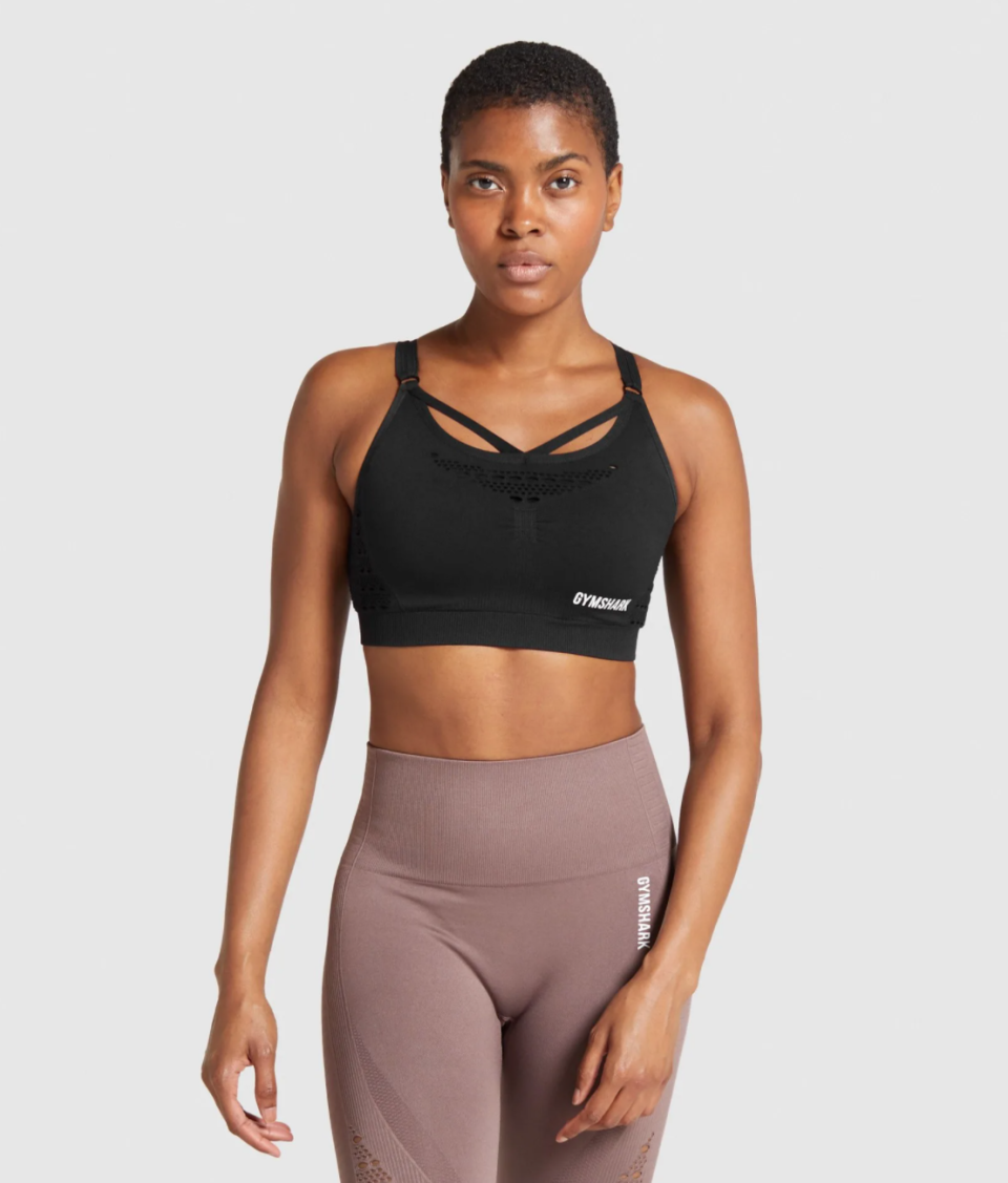 Energy Seamless Sports Bra. Image via Gymshark.