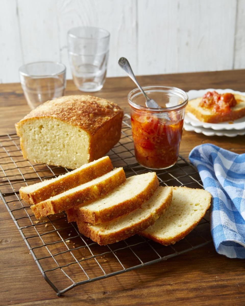 Parmesan and Garlic Quick Bread