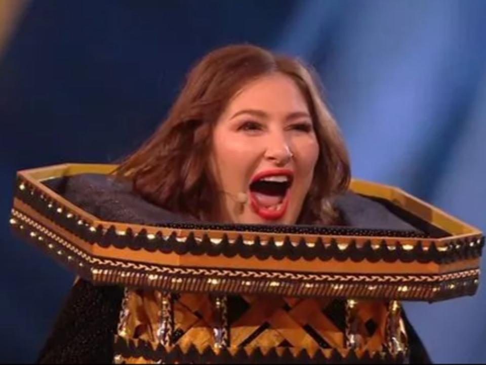 Tiffany Darwish on ‘Masked Singer’ (ITV)