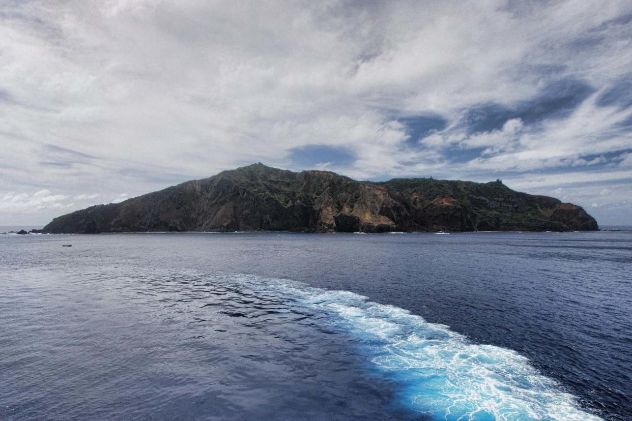 Sailing away from Pitcairn Island, the final stop for the Bounty mutineers: Getty/iStock