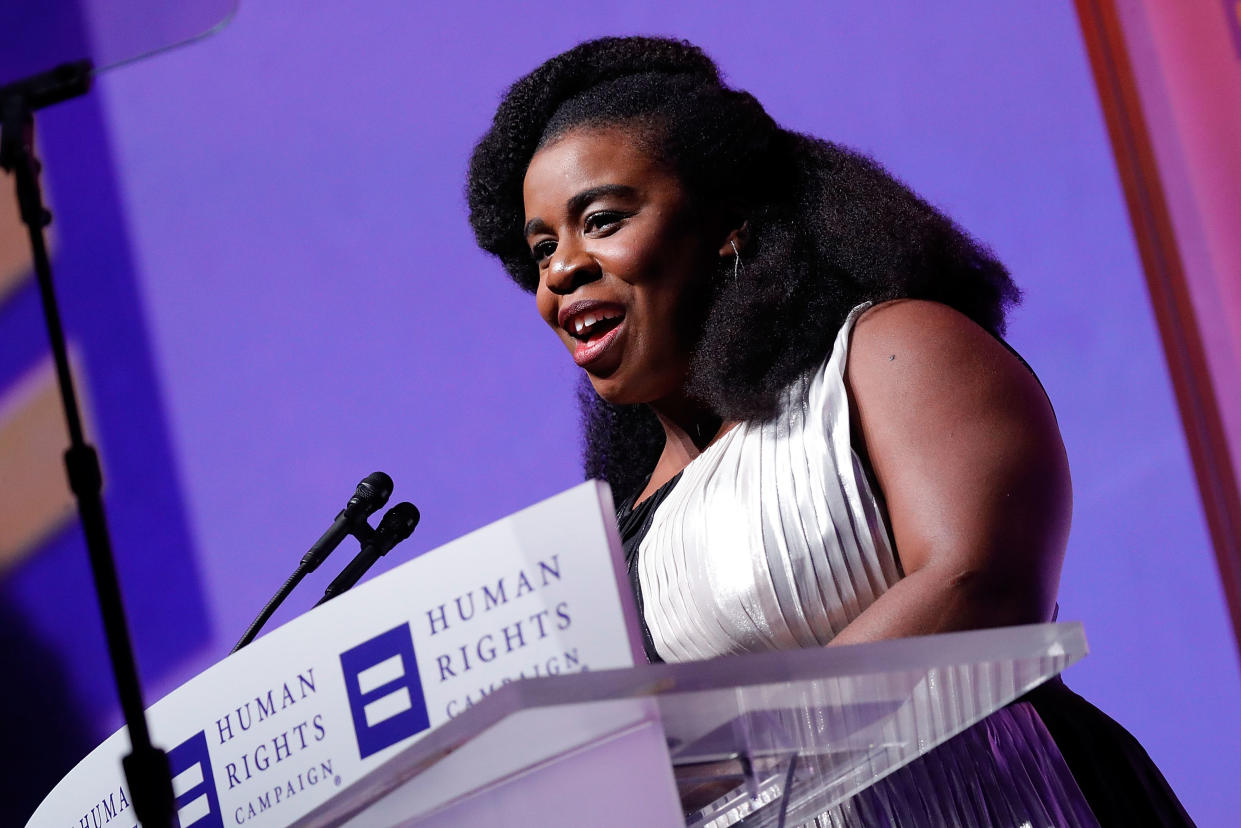 Uzo Aduba just gave a wildly inspiring speech about allies in the LGBTQ community
