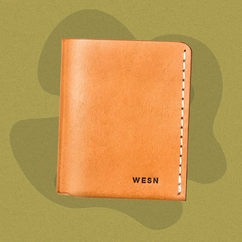 <p>Courtesy of Wesn</p><p>the Wesn Forsta is a classic leather bifold wallet reimagined as a minimalist essential that carries up to 16 cards and leaves room for cash. Just over 1/4-inch thick, this 5-ounce wallet weighs more than other svelte designs, but the Swedish leather and contrasting stitching feel nicer in hand. If you're trading in a traditional bifold, using the Forsta should be second nature.</p><p>[$80; <a href="https://go.skimresources.com?id=106246X1712071&xs=1&xcust=mj-bestslimwallets-cleblanc-081023-update&url=https%3A%2F%2Fwesn.com%2Fproducts%2Fforsta%3F" rel="noopener" target="_blank" data-ylk="slk:wesn.com;elm:context_link;itc:0;sec:content-canvas" class="link ">wesn.com</a>]</p>