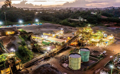 Tucano Mine in the state of Amapá, Brazil. 