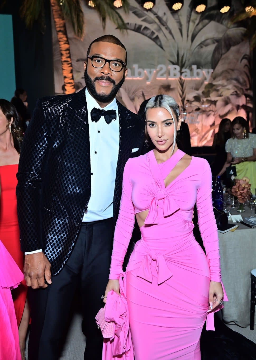 Kim Kardashian and Tyler Perry Baby2Baby Gala 