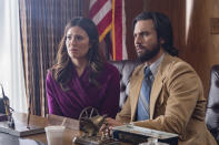 <p>Mandy Moore as Rebecca and Milo Ventimiglia as Jack in NBC’s <i>This Is Us</i>.<br>(Photo by: Ron Batzdorff/NBC) </p>