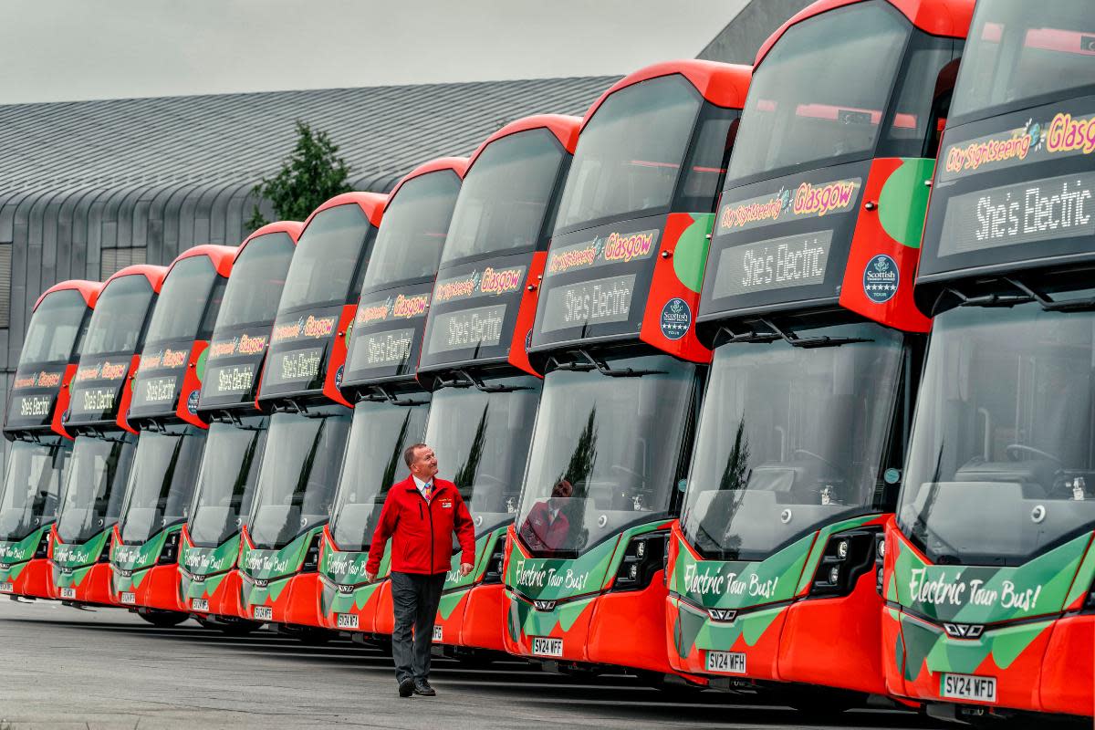 City Sightseeing Glasgow will run the service every 12 minutes from Friday, June 28, operating daily between 9.30am to 8pm, with the last bus departing from George Square at 6.30pm <i>(Image: West Coast Motors)</i>