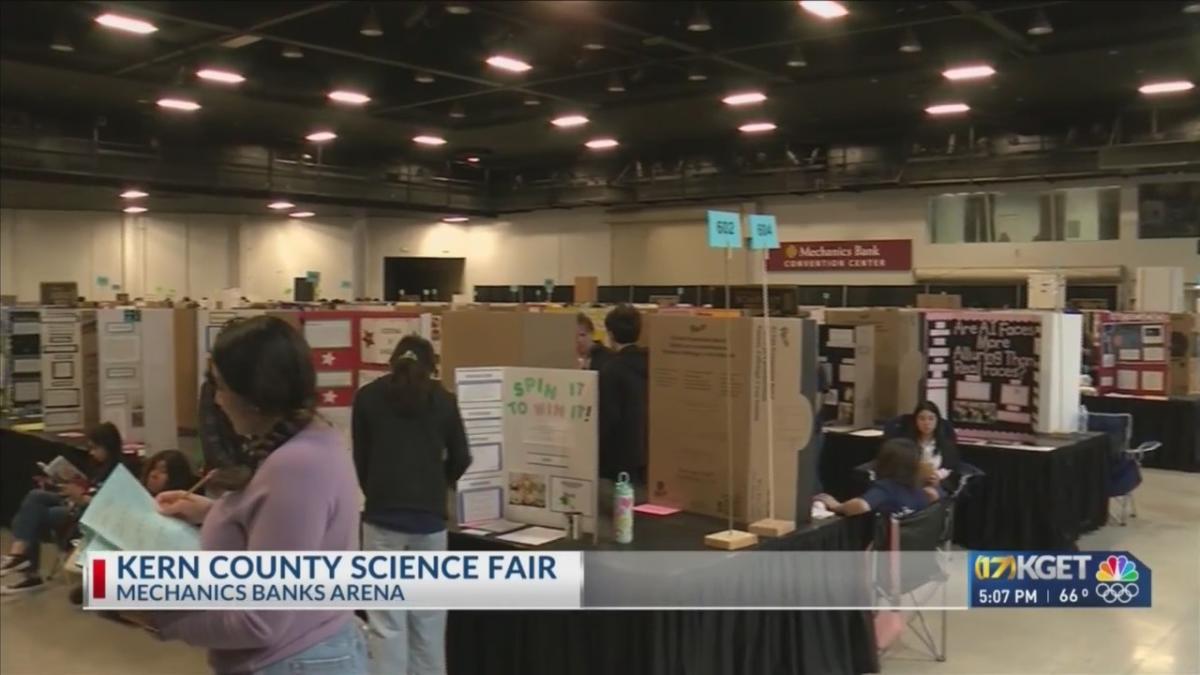 Kern County Science Fair held at Mechanics Bank Arena