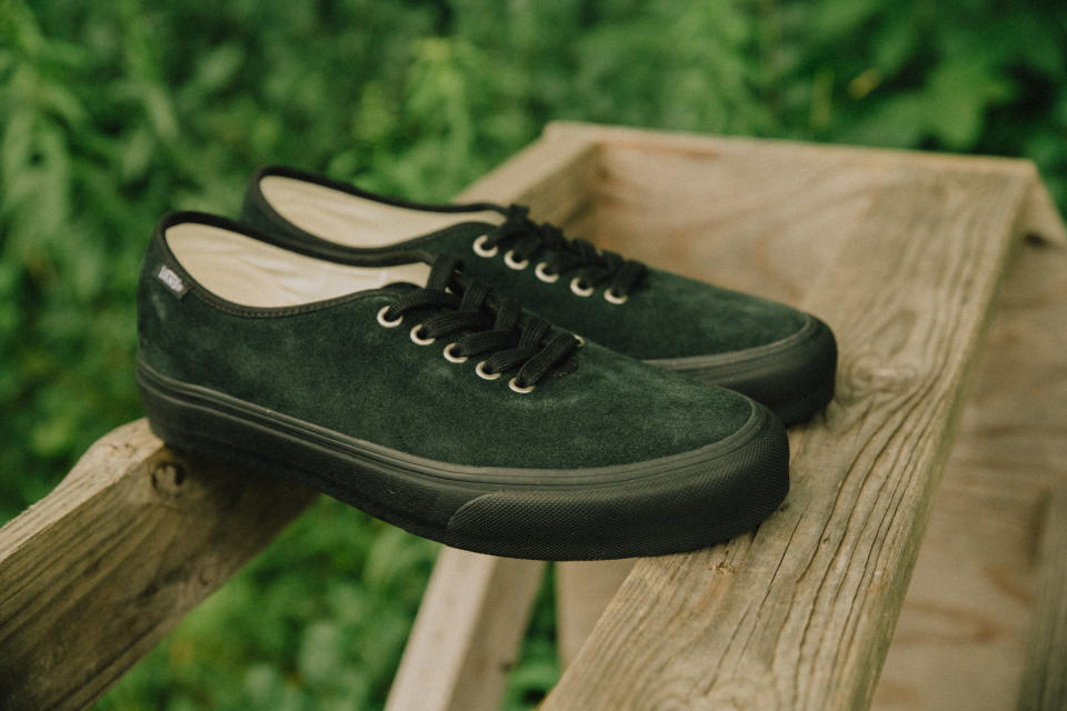 The Noah x Vans Authentic collab in black. - Credit: Courtesy of Vans