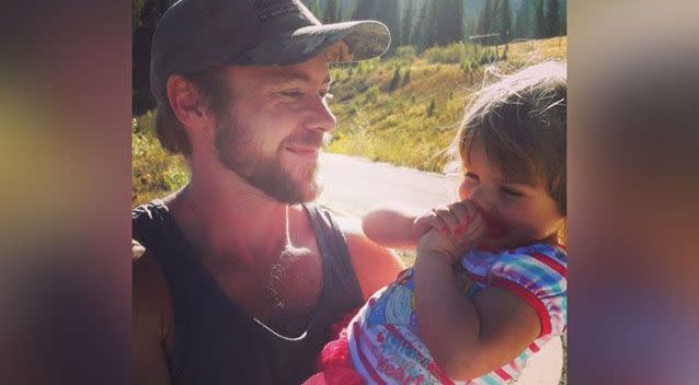 Friends say his whole life revolved around his little girl, Emma. Source: GoFundMe