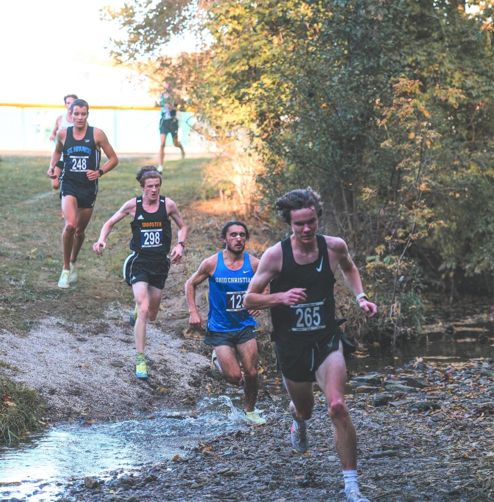 Ohio Christian University senior and former Lancaster standout Drake Dickerson will compete in the NAIA Cross Country National Championships on Friday in Tallahassee, Florida.