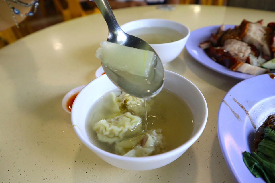 chin kee 77 - soup with wintermelon