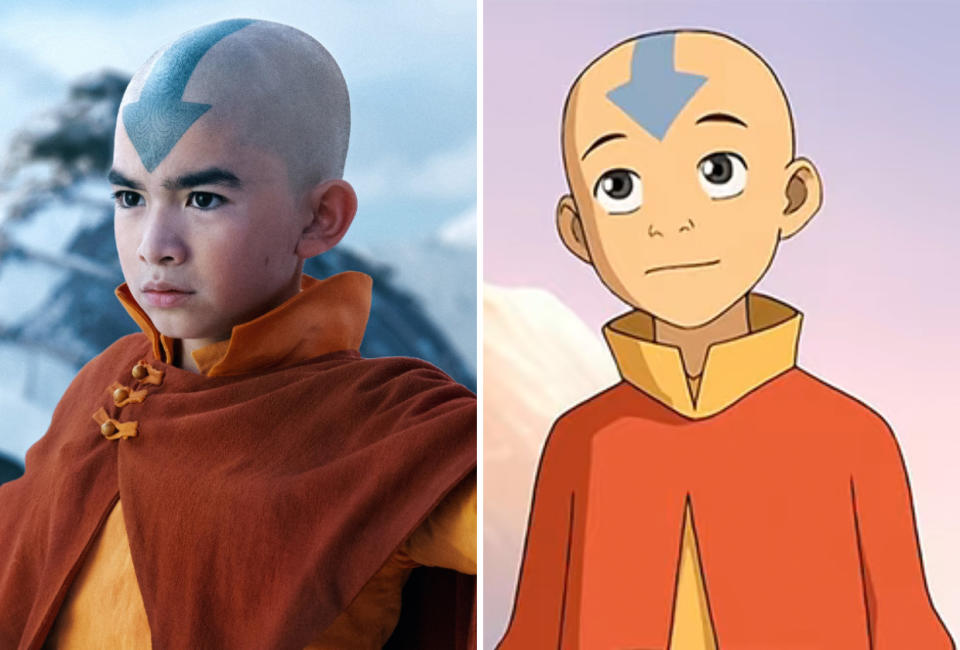 Gordon Cormier as Aang