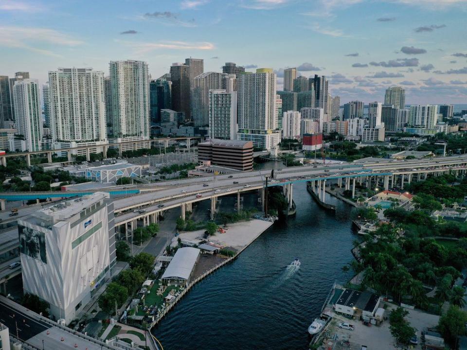  Apartment buildings in Miami.