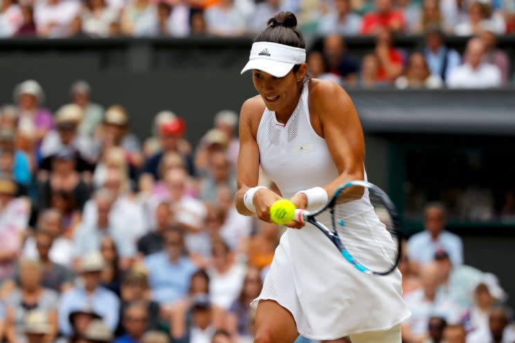 Garbine Muguruza annihilated Venus Williams at Wimbledon. (Getty)