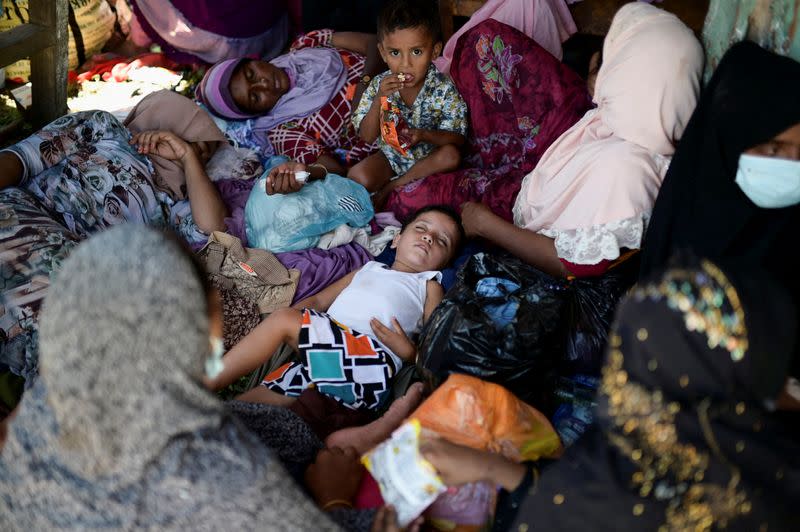 Rohingya Muslims arrive in Pidie, Aceh province