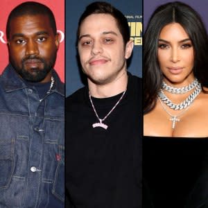 Kanye West Disses Pete Davidson's Tattoos of 4 Kids After Kim K. Split