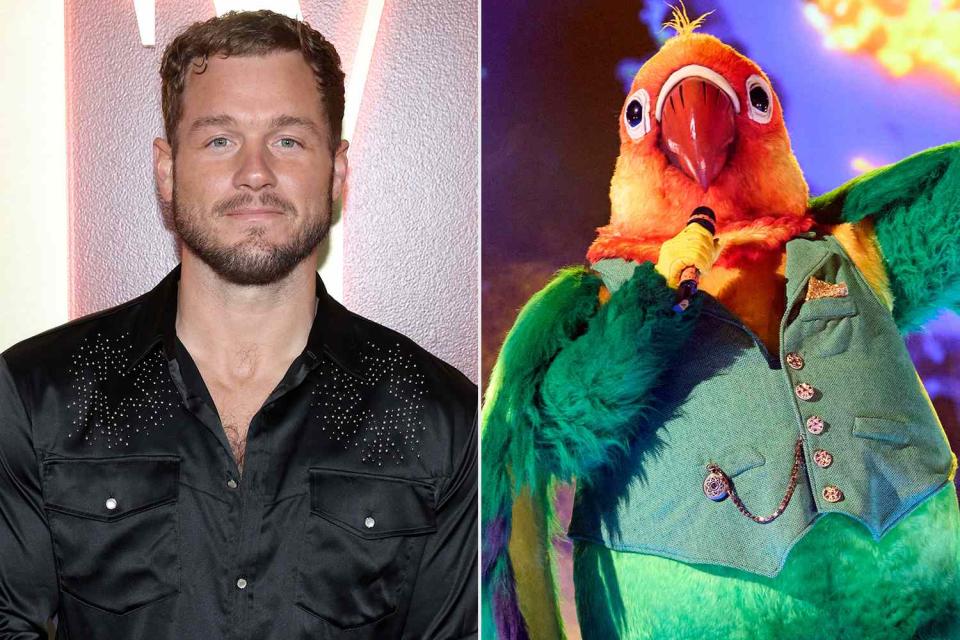 <p>Phillip Faraone/Getty;Michael Becker / FOX</p> Colton Underwood as Lovebird on 