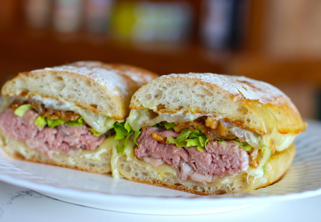 The porchetta sandwich from Beauregard's in Boca Raton.