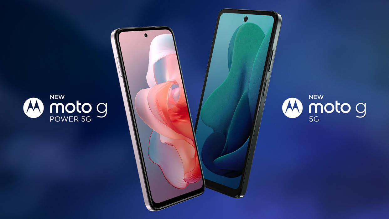  Moto G 5G (2024) and Moto G Power 5G (2024) phones. 