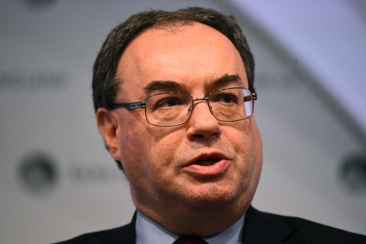 Andrew Bailey, governor of the Bank of England (Getty)