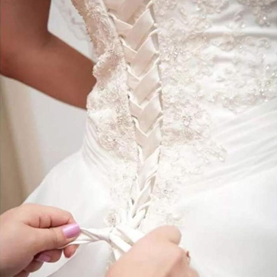 12) Wedding Dress Zipper Replacement Corset Kit