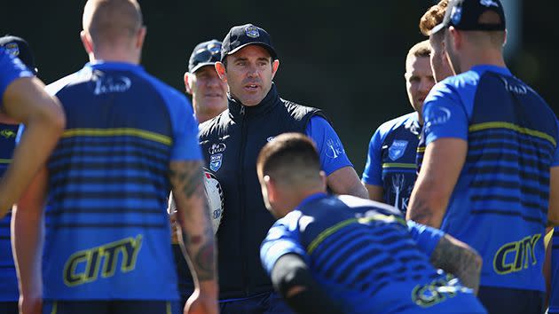 Fittler in camp last year. Image: Getty