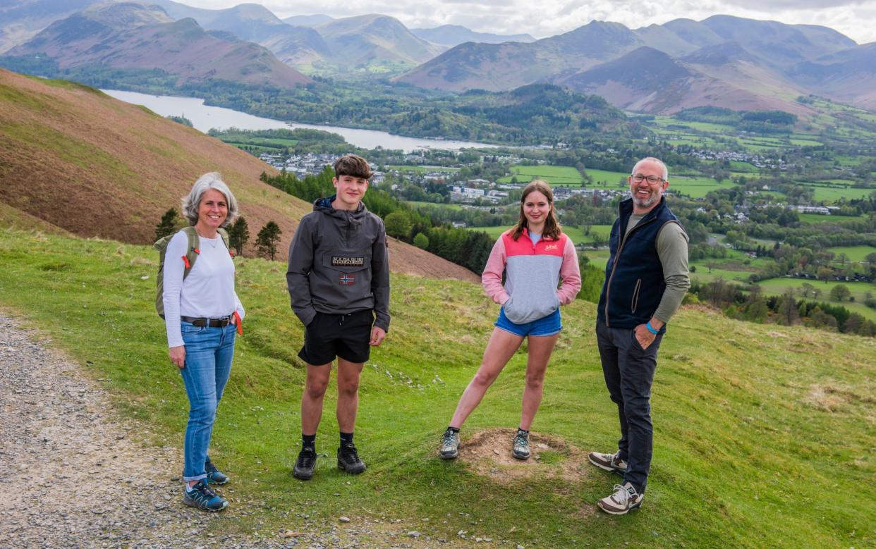 Sara Young, 50, and Tim Green, 46, and family - Chris Watt Photography