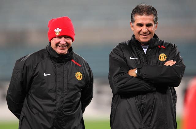 Carlos Queiroz was assistant to Sir Alex Ferguson at Manchester United 