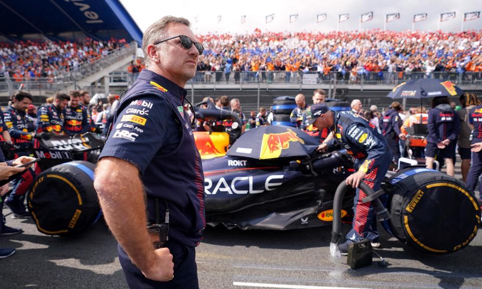 <span>Christian Horner’s career at Red Bull is on the line.</span><span>Photograph: Tim Goode/PA</span>