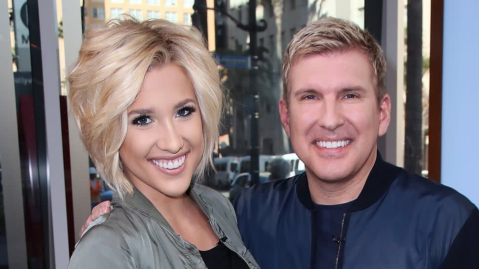 Savannah Chrisley and Todd Chrisley