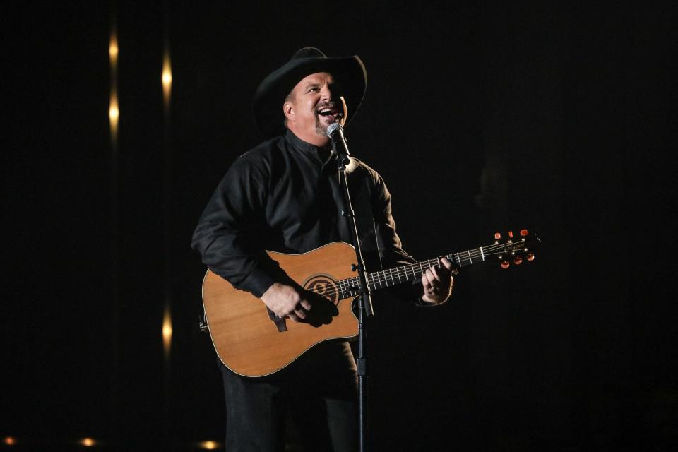 Garth Brooks at the 52nd Annual CMA Awards show