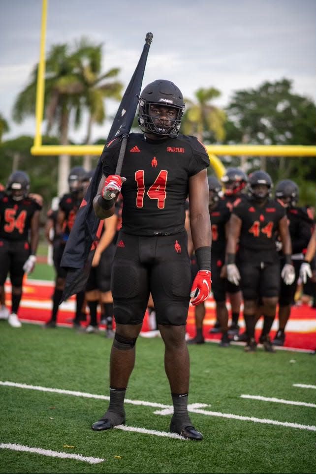 Monsignor Pace High School's (FL) Shemar Stewart is among the nation's premier high school football players.