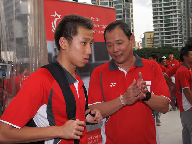 Team Singapore Flag Presentation Ceremony