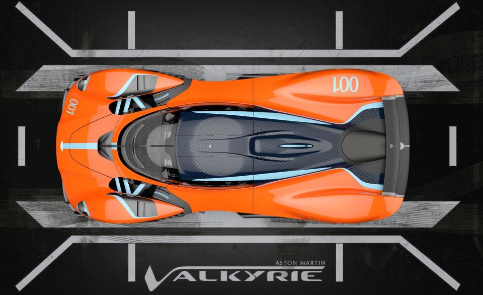 <p>The new news is Aston Martin's confirmation that the Valkyrie will be sold with the option of what's described as an AMR Track Performance package.</p>